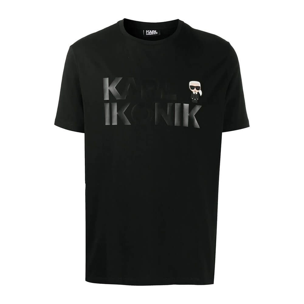 חולצת טישרט קרל לגרפלד קצרה Karl Ikonik גברים