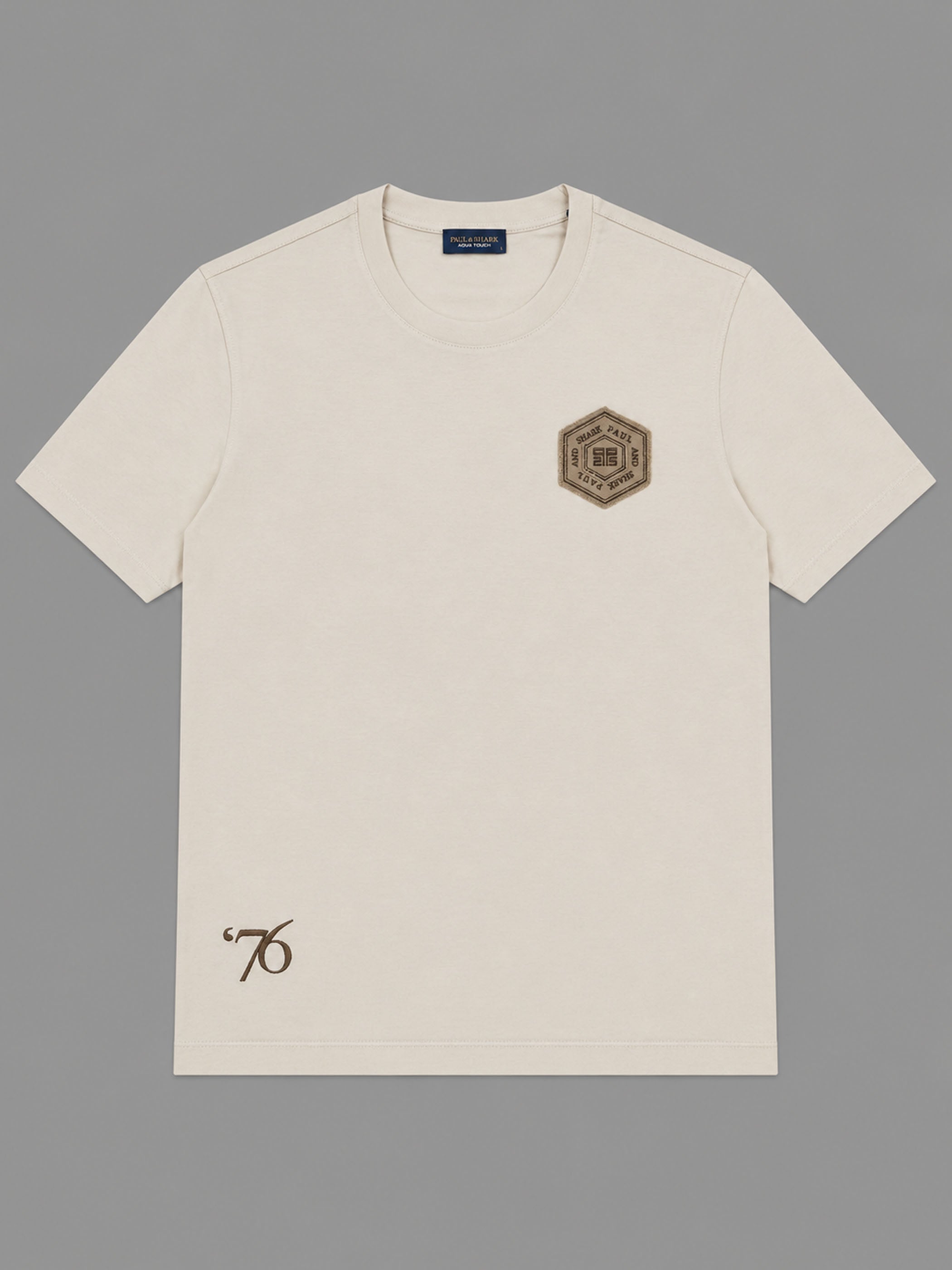 חולצת טישירט קצרה פול שארק Hexagon Logo גברים