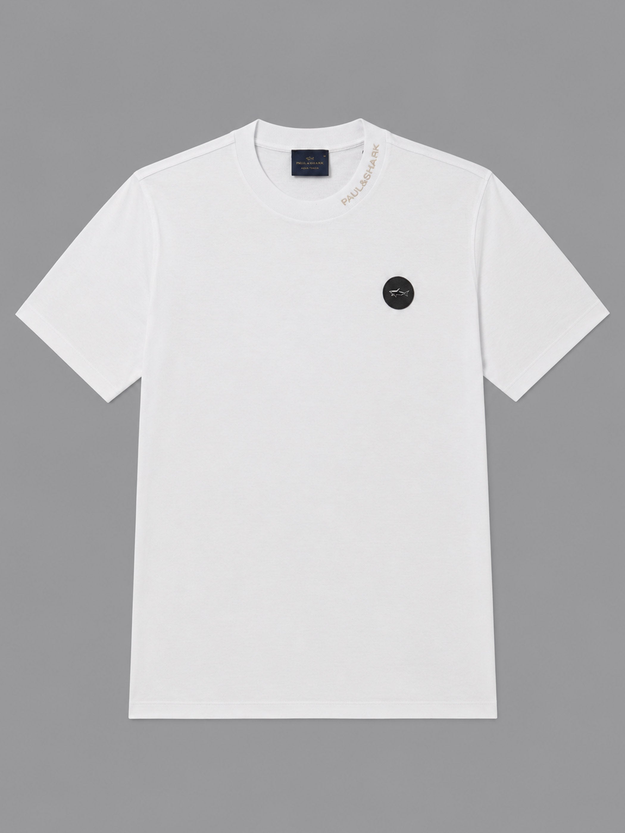 חולצת טישירט קצרה פול שארק Logo Collar גברים