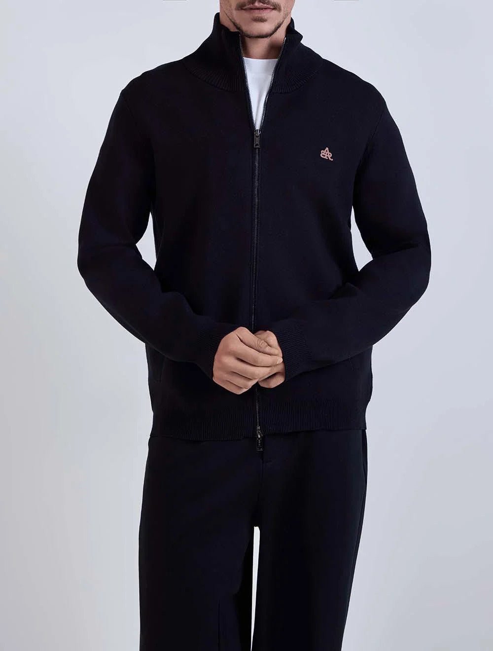 ג'קט באלר Relaxed Fit Full-Zip Knitted גברים - blr-8080257BAM-99-S