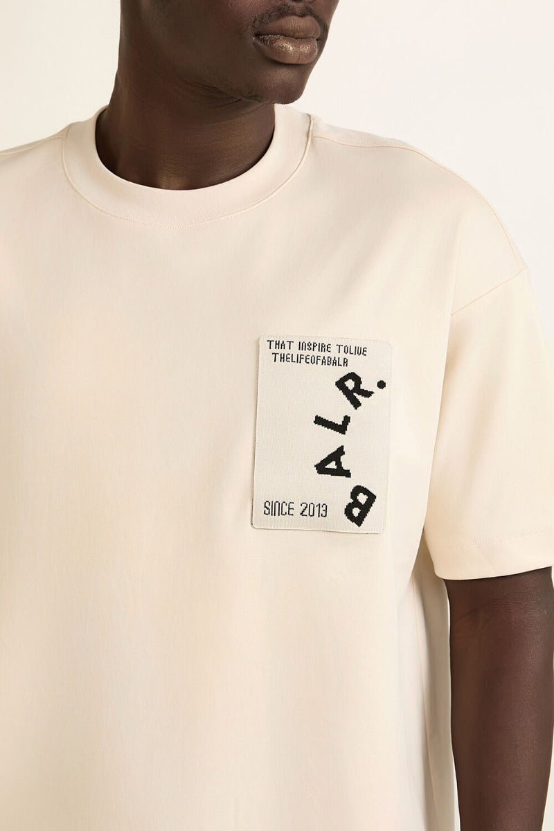 חולצת טישרט באלר קצרה Reverse Logo גברים