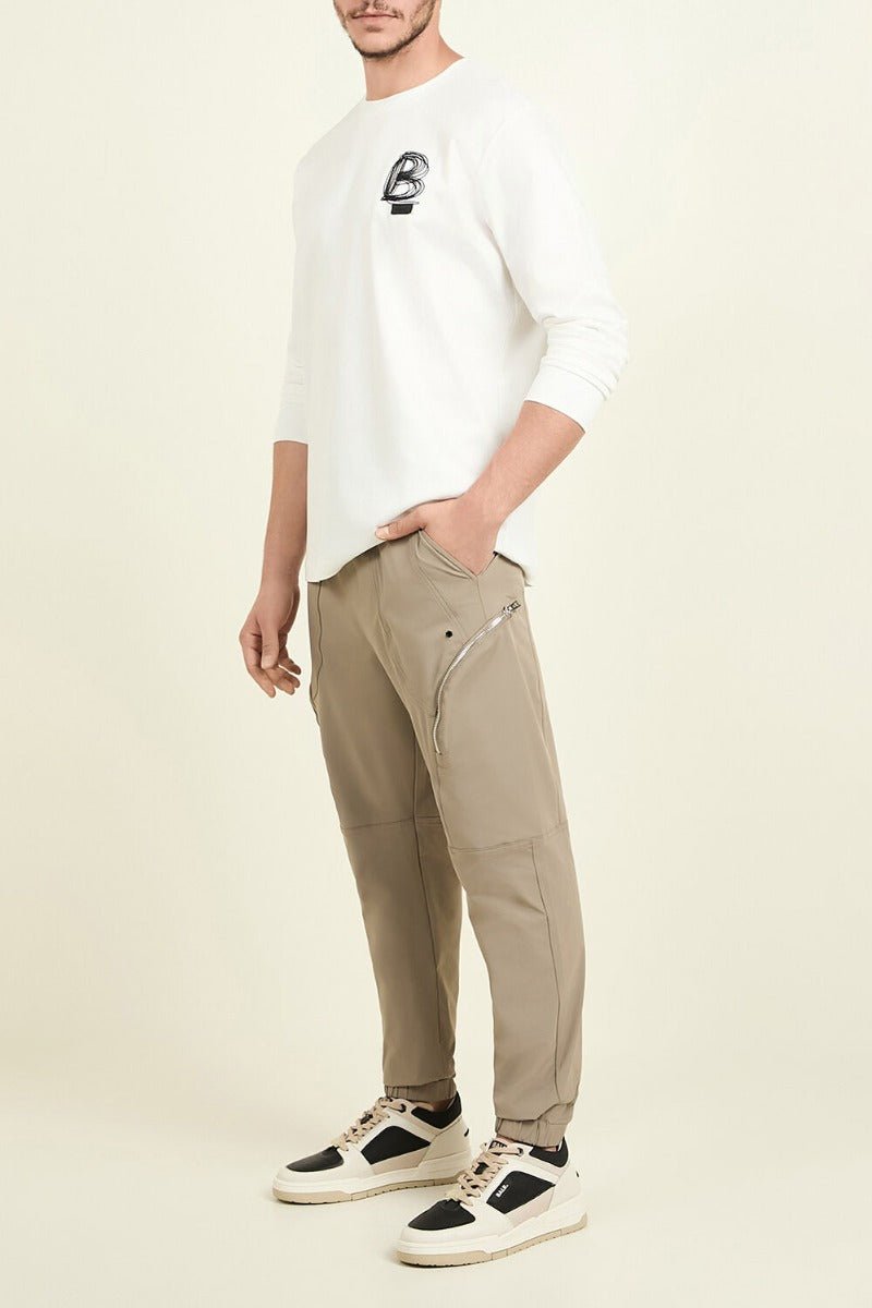 חולצת טישרט ארוכה באלר Painted Logo גברים