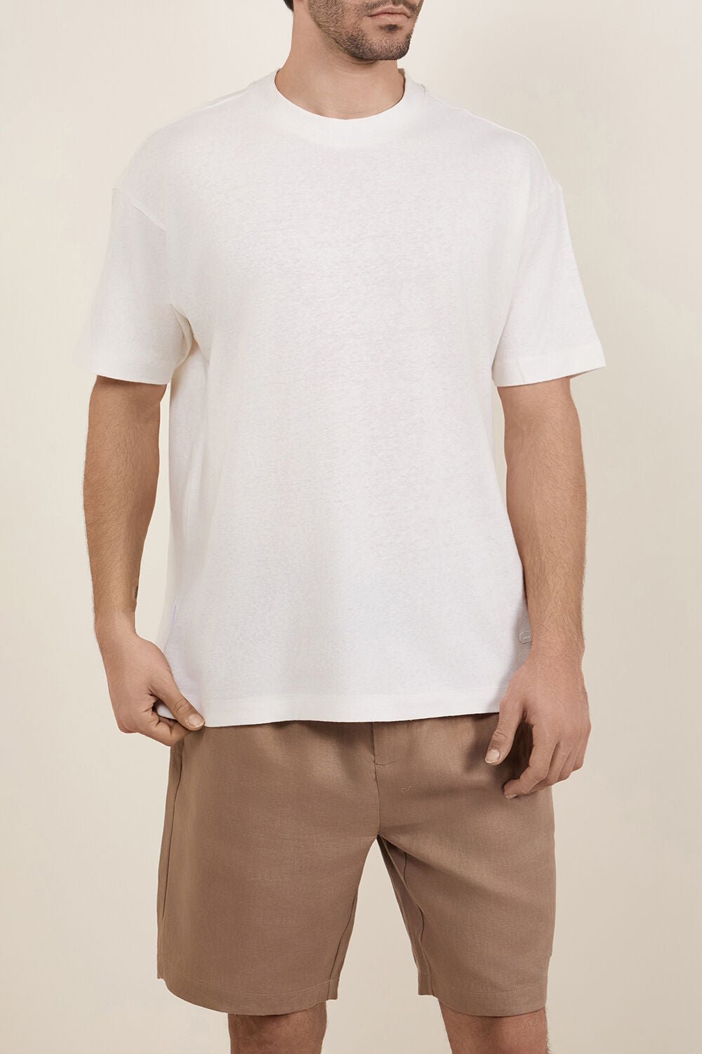 חולצת טישירט קצרה באלר Classic With Patch Down גברים