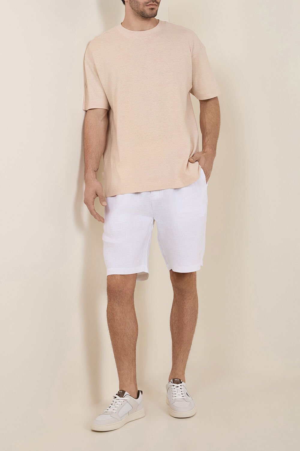 חולצת טישירט קצרה באלר Classic With Patch Down גברים