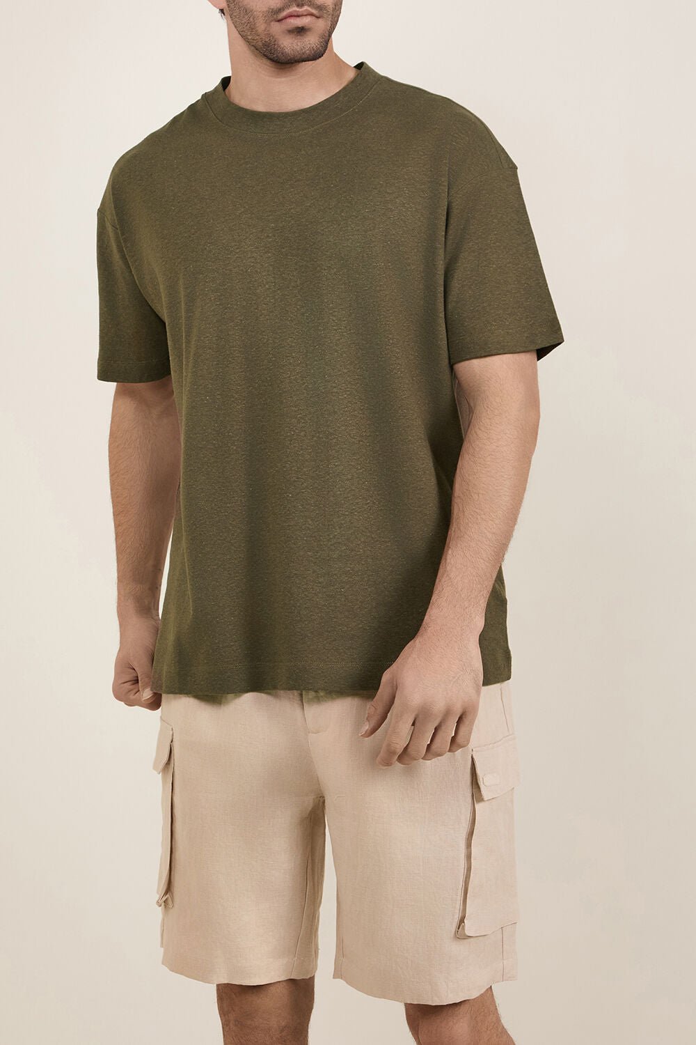 חולצת טישירט קצרה באלר Classic With Patch Down גברים