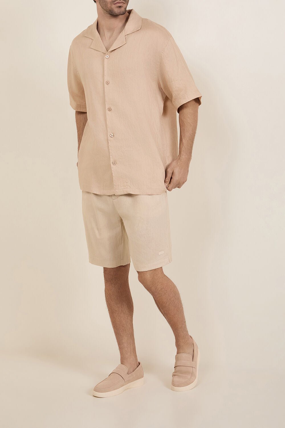מכנס קצר באלר Linen גברים