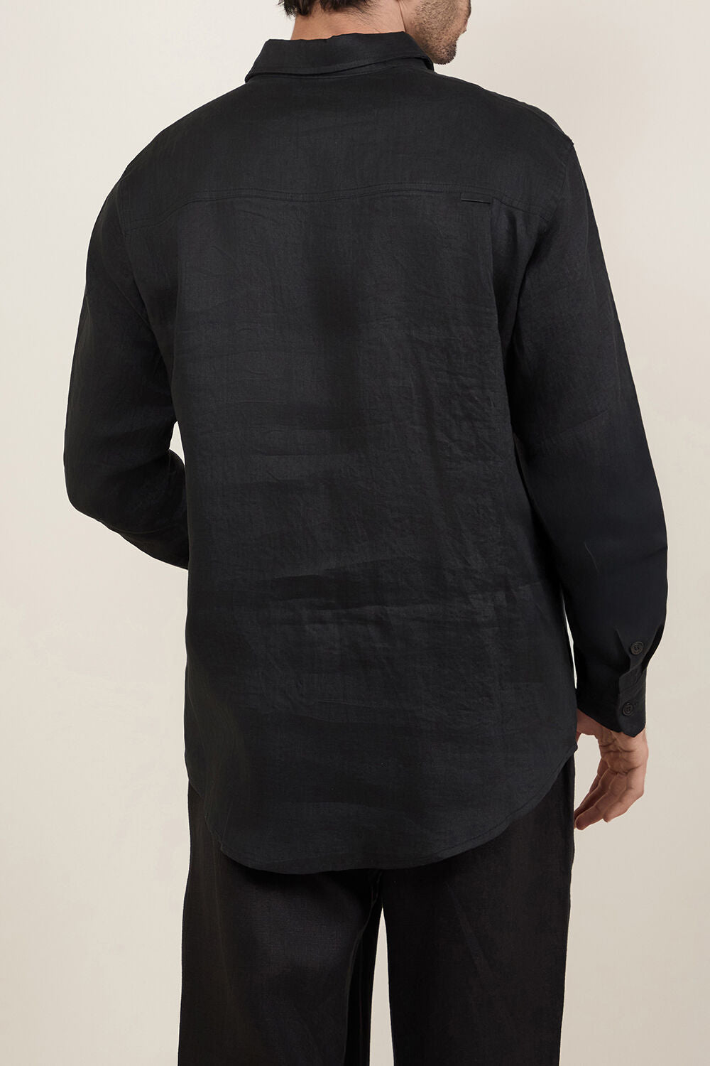חולצה מכופתרת באלר Linen גברים