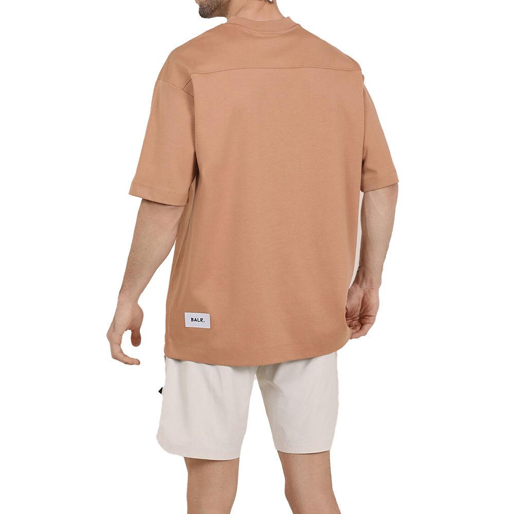 חולצת טישירט קצרה באלר Oversize Embroidered Logo גברים