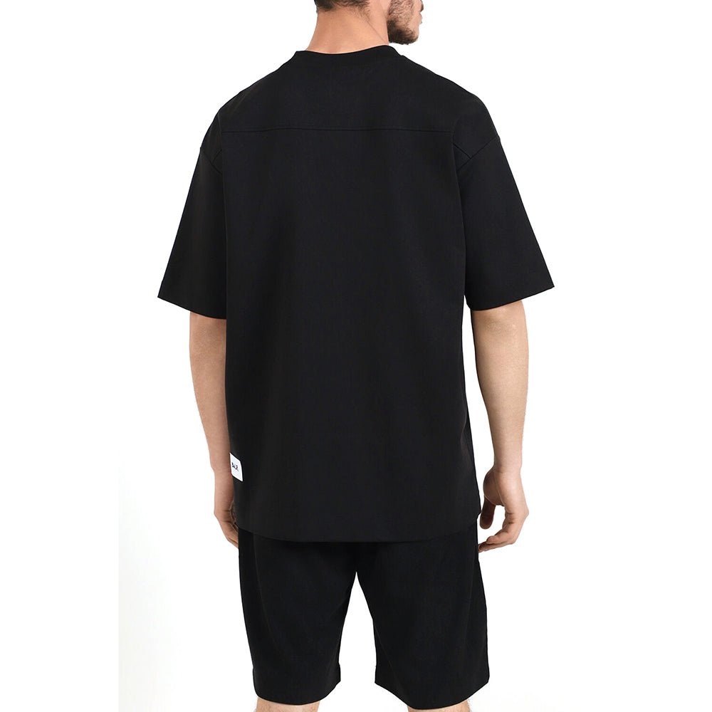 חולצת טישירט קצרה באלר Oversize Embroidered Logo גברים