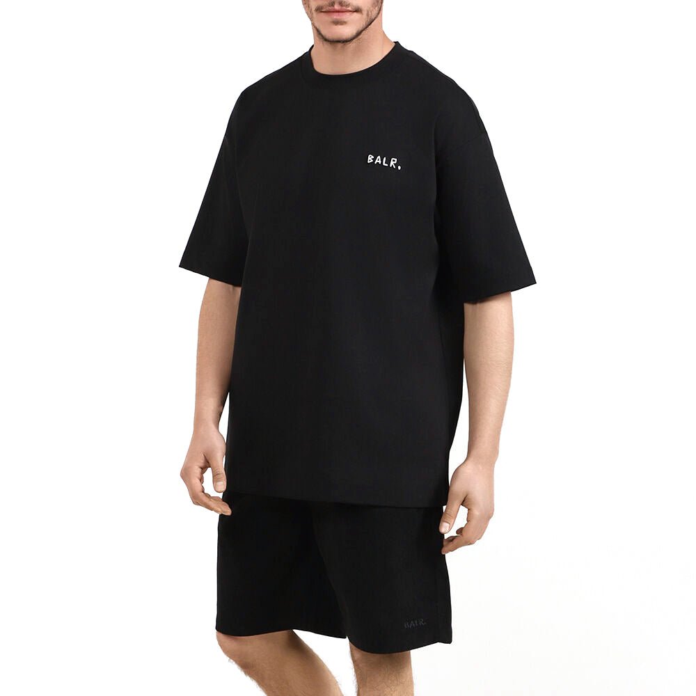 חולצת טישירט קצרה באלר Oversize Embroidered Logo גברים