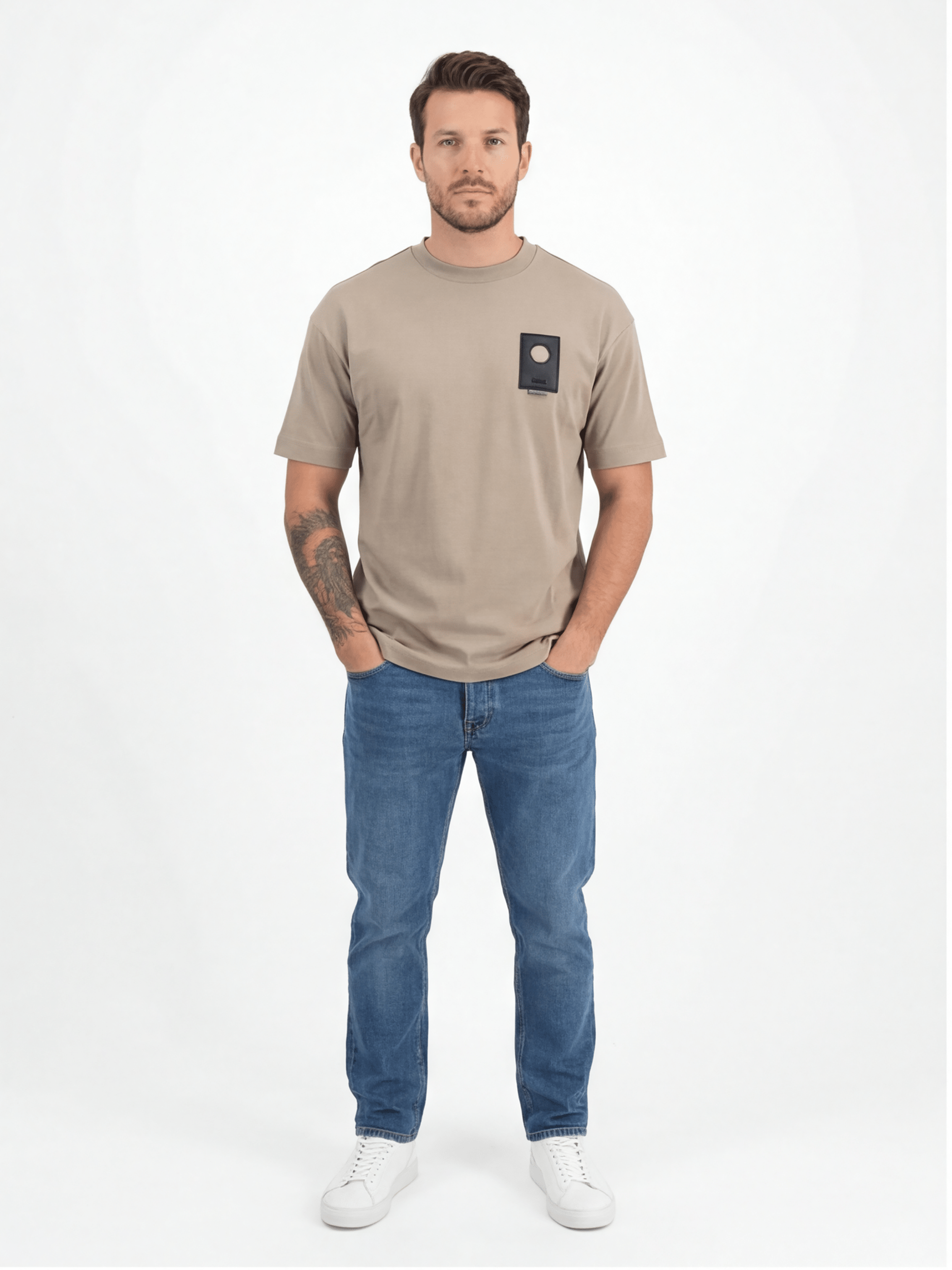 חולצת טישרט קצרה באלר Silicon Square גברים