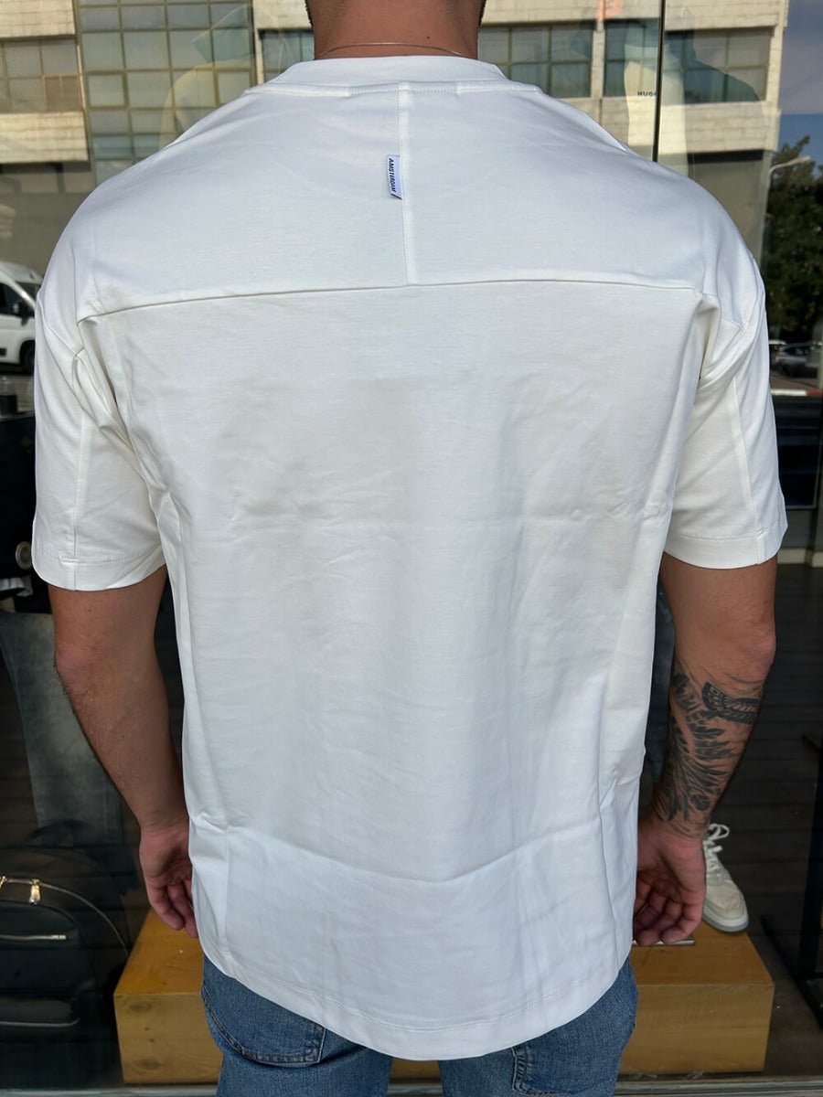 חולצת טישרט קצרה באלר Embroidered Logo גברים