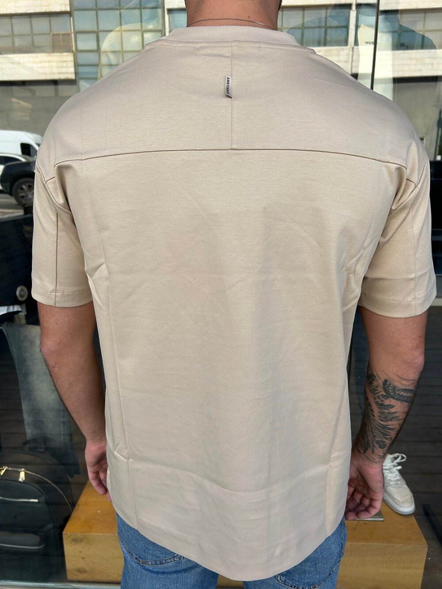 חולצת טישרט קצרה באלר Embroidered Logo גברים