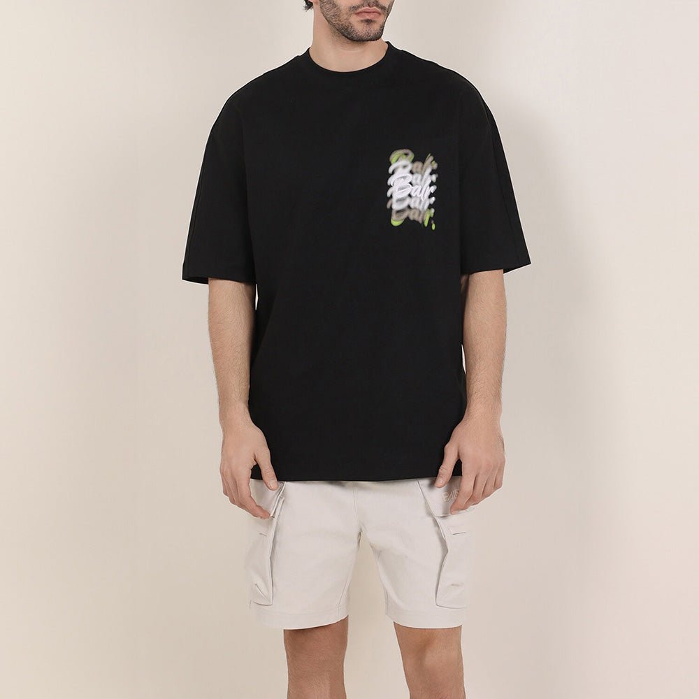 חולצת טישירט קצרה באלר Logo Shadow גברים