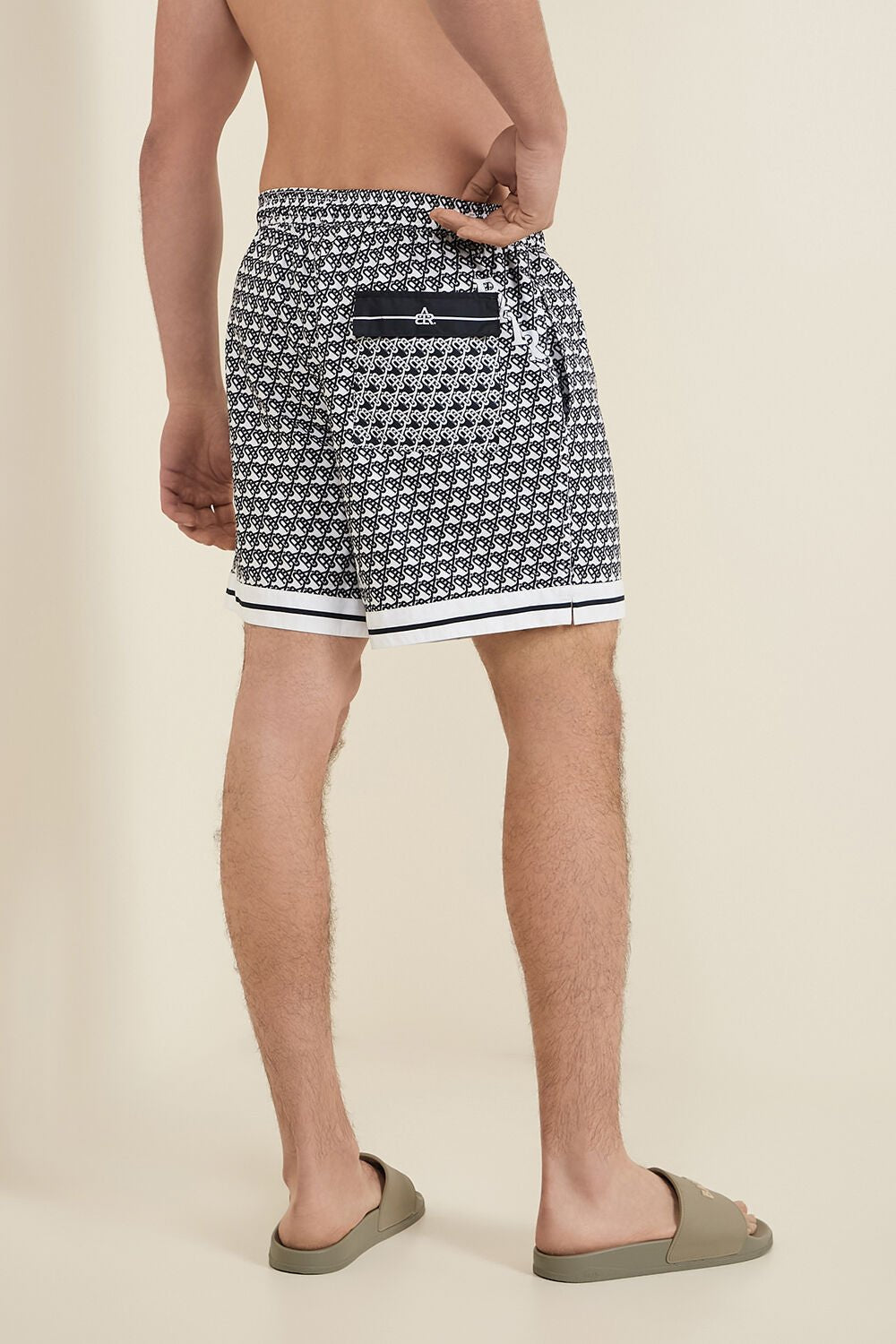 מכנס בגד ים באלר Allover Print גברים