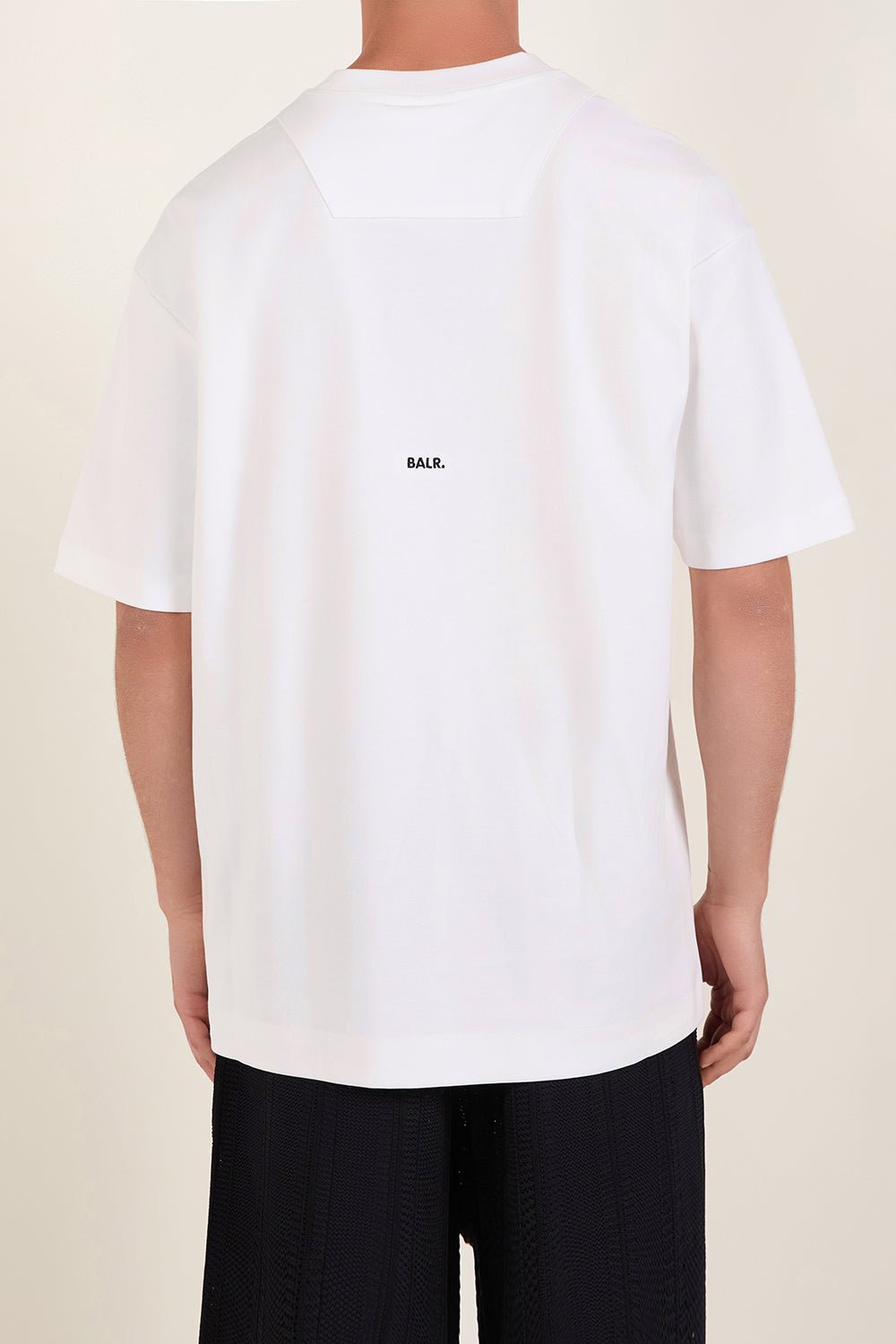 חולצת טישירט קצרה באלר Small Center Logo גברים