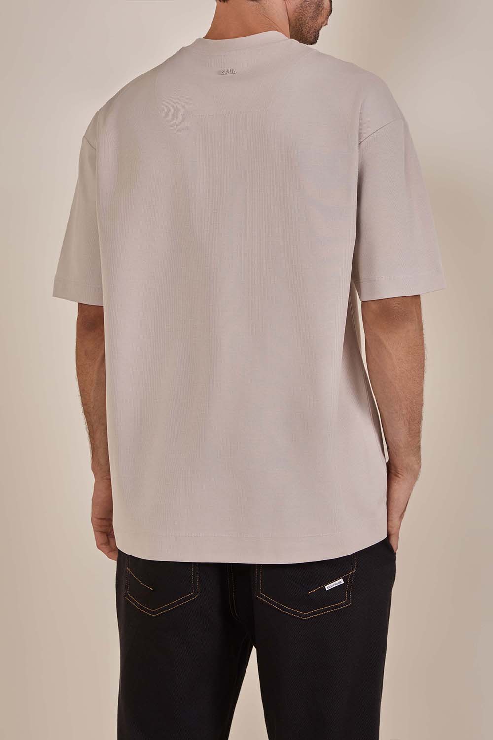 חולצת טישירט קצרה באלר Patch Logo גברים