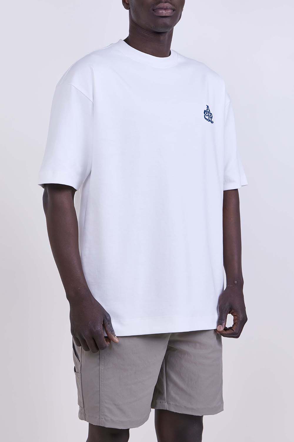 חולצת טישירט קצרה באלר Colorful Embroidered Logo גברים