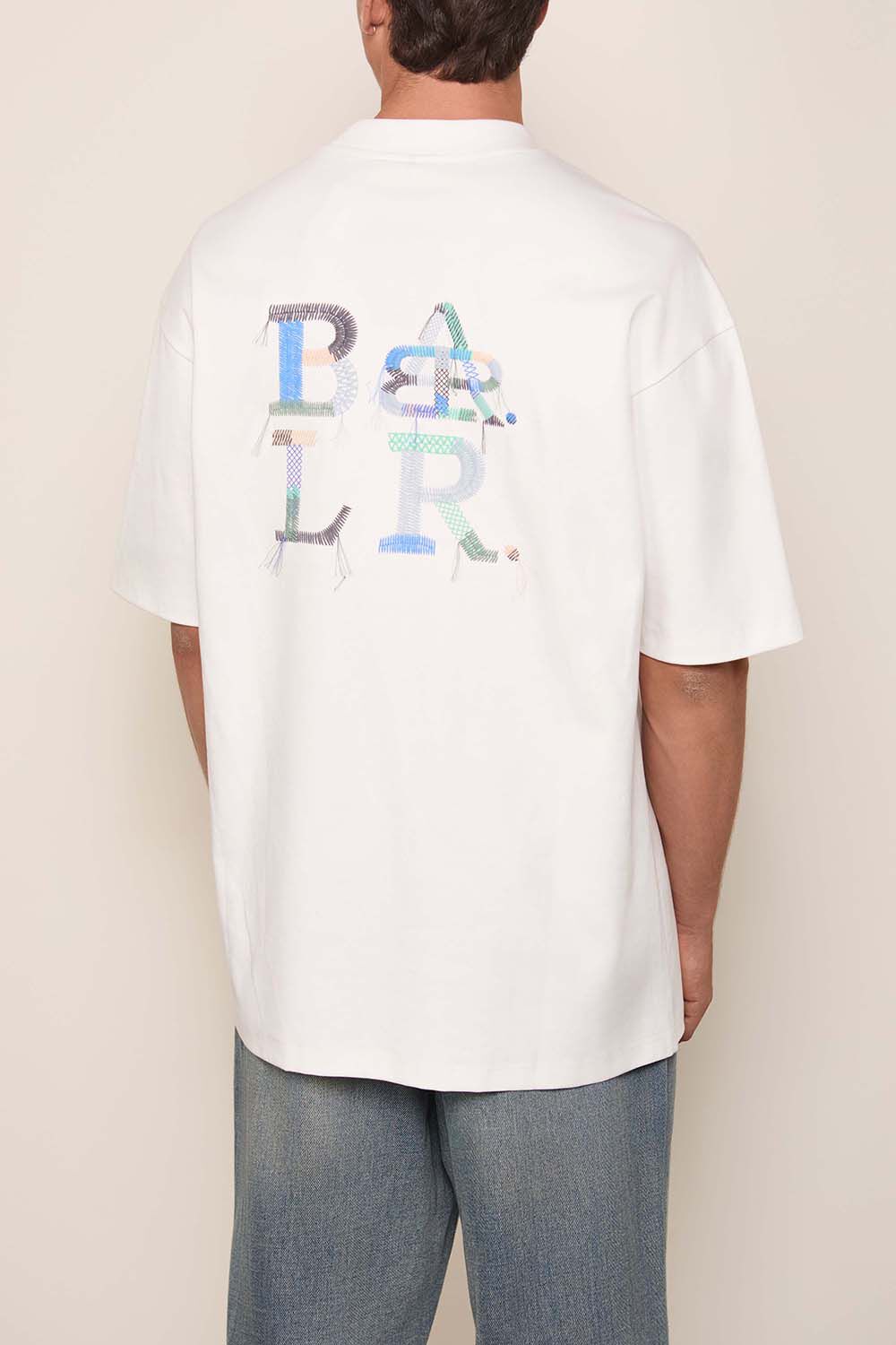 חולצת טישירט קצרה באלר Back Logo גברים