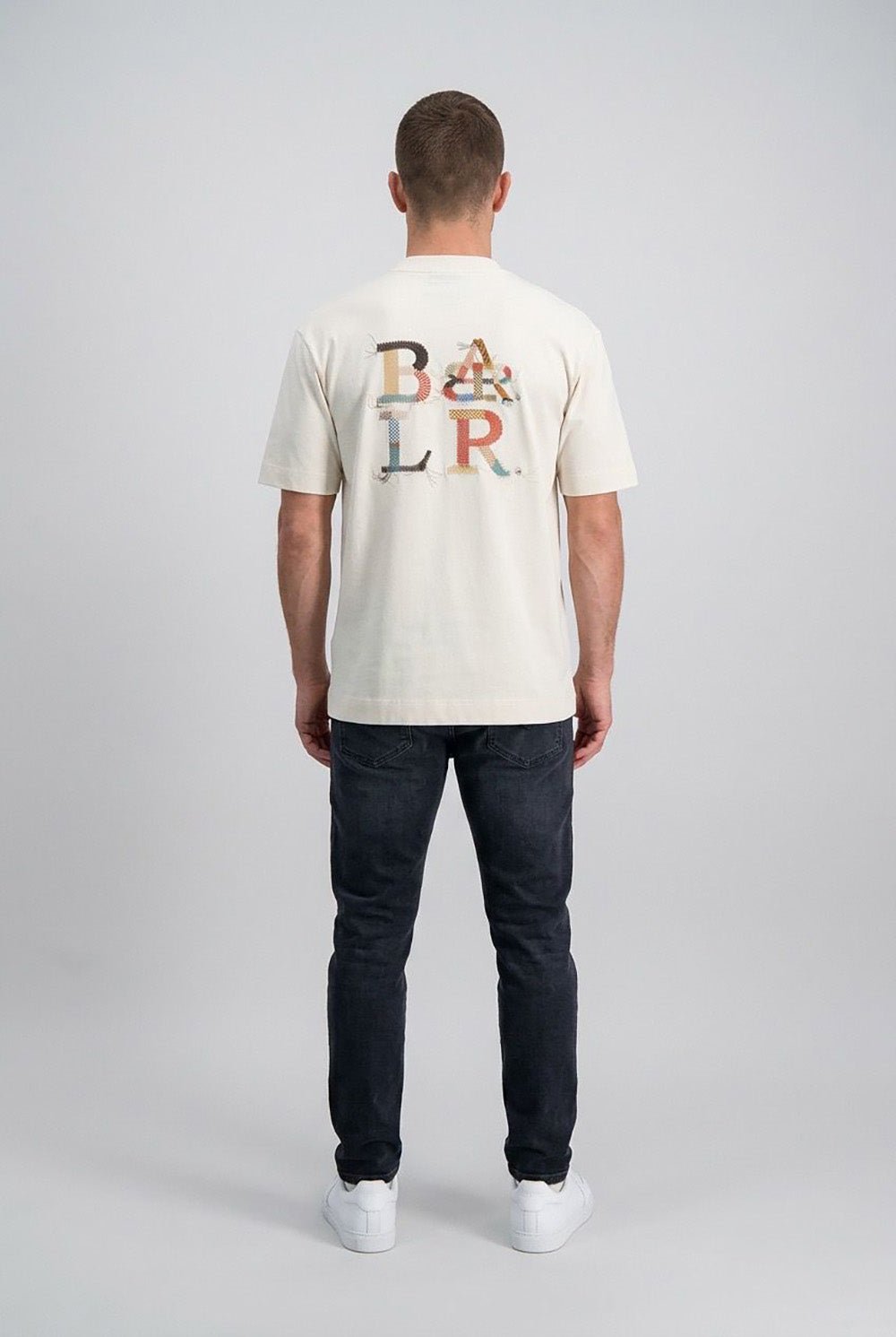 חולצת טישירט קצרה באלר Back Logo גברים