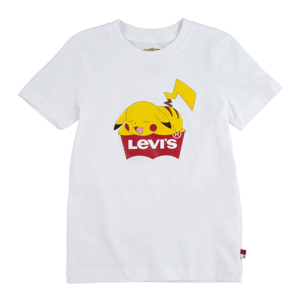 חולצת טישרט ליוויס קצרה Levis X Pokeman Graphic Tee ילדים
