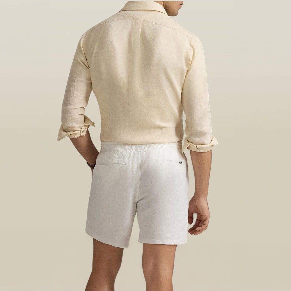 חולצה מכופתרת פולו ראלף לורן Linen גברים