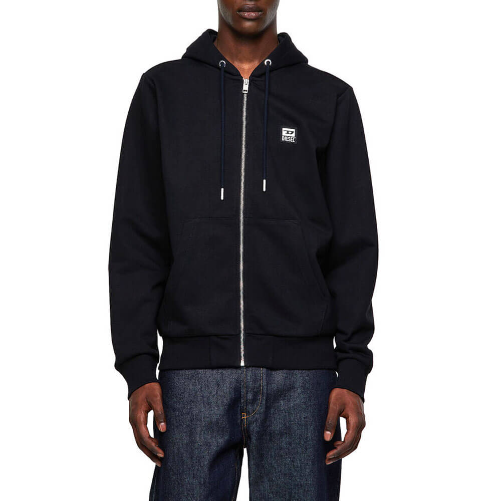 סווטשירט קפוצ'ון דיזל Logo Patch גברים