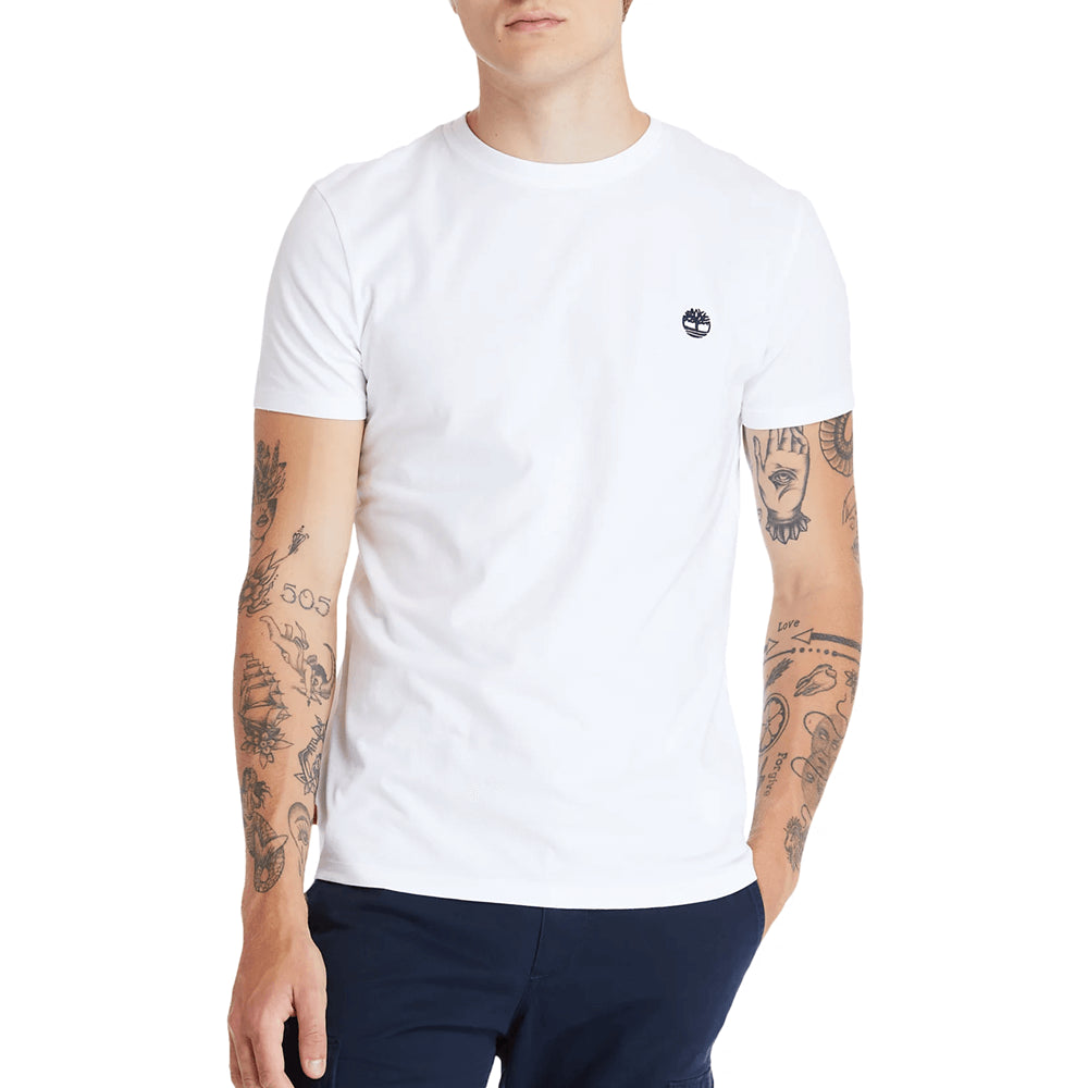 חולצת טישרט טימברלנד קצרה Dun-River Crew T Grape גברים