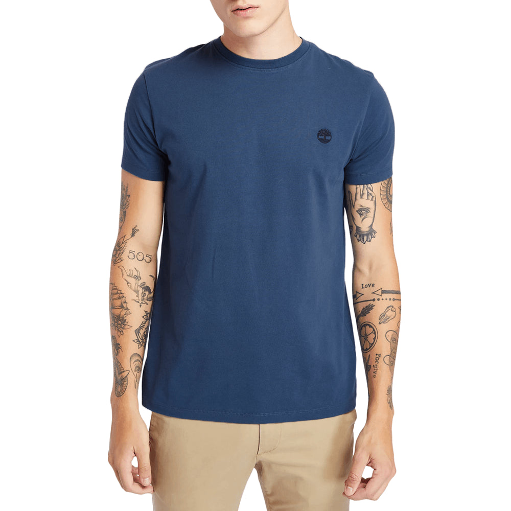 חולצת טישרט טימברלנד קצרה Dun-River Crew T Grape גברים