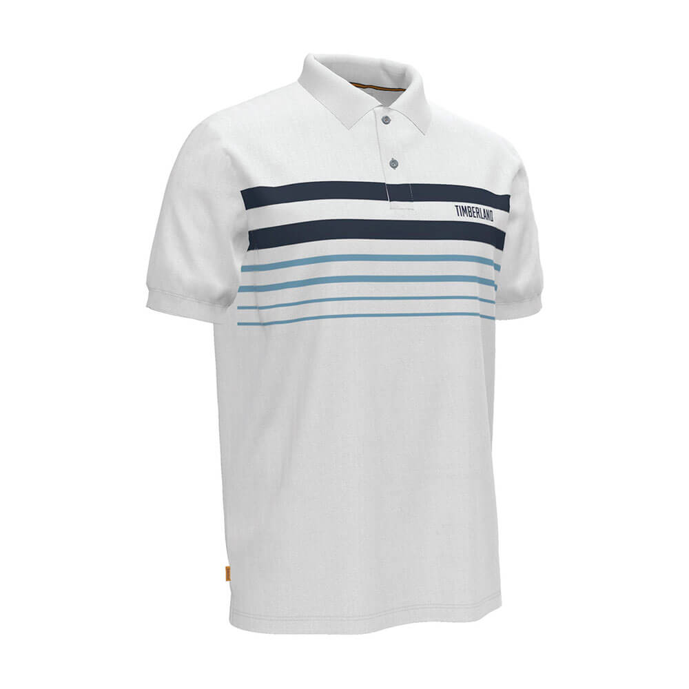 חולצת פולו טימברלנד קצרה Striped Polo Shirt גברים