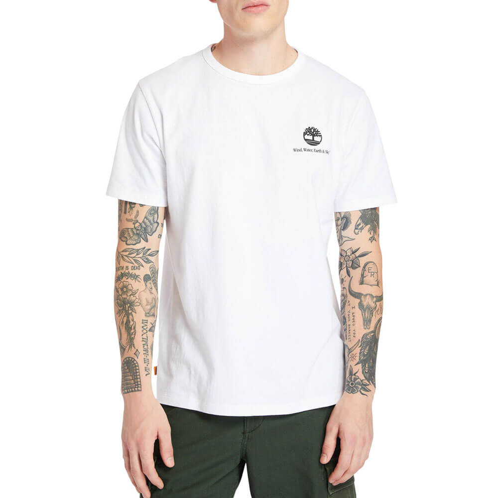 חולצת טישרט טימברלנד קצרה Archive-Print Tee גברים