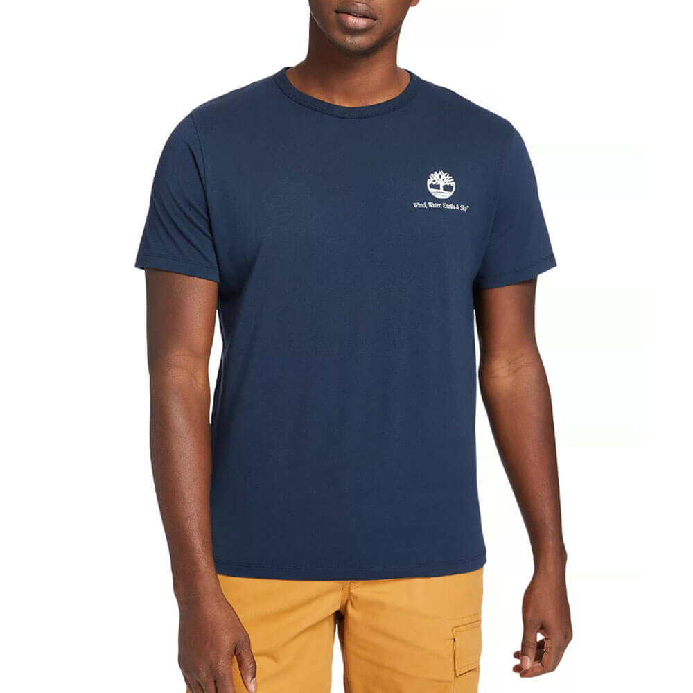 חולצת טישרט טימברלנד קצרה Archive-Print Tee גברים