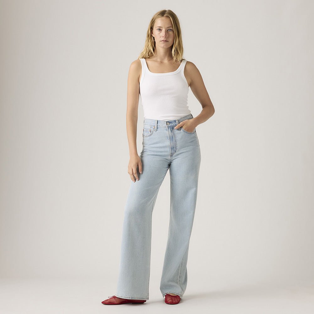 ג'ינס ליוויס Ribcage Wide Leg נשים