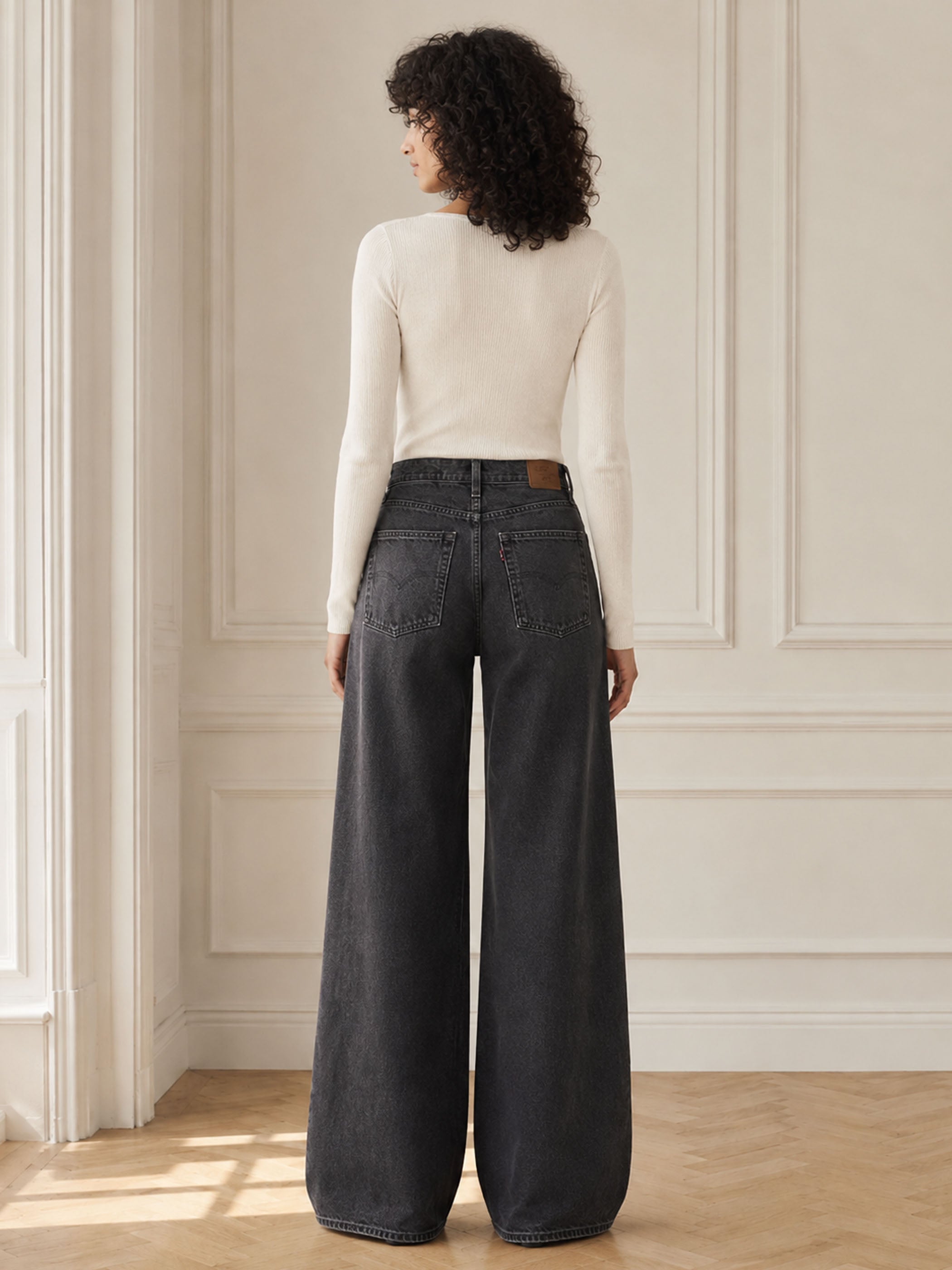 ג'ינס ליוויס Xl Baggy Straight נשים