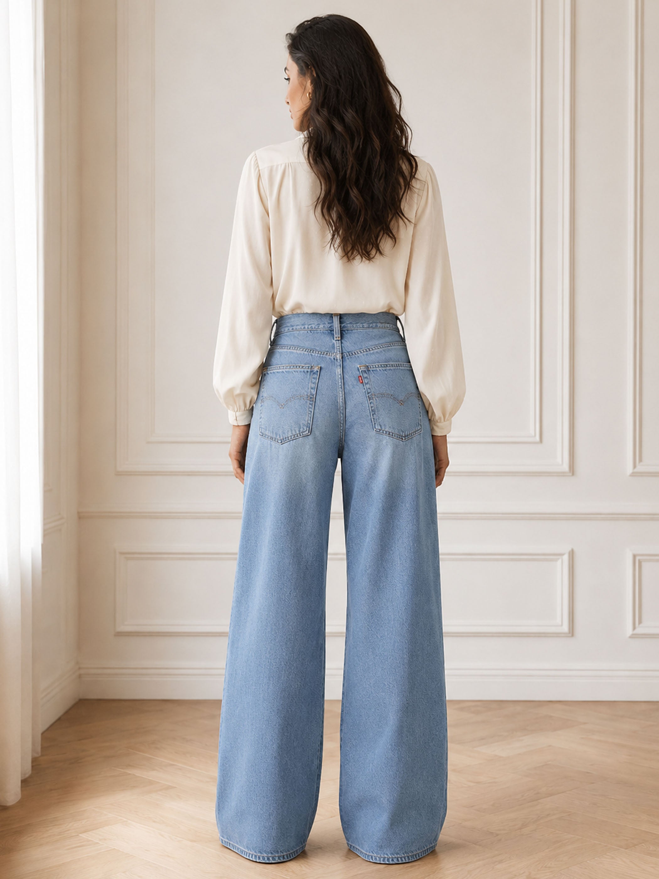 ג'ינס ליוויס Xl Baggy Straight Lightweight נשים