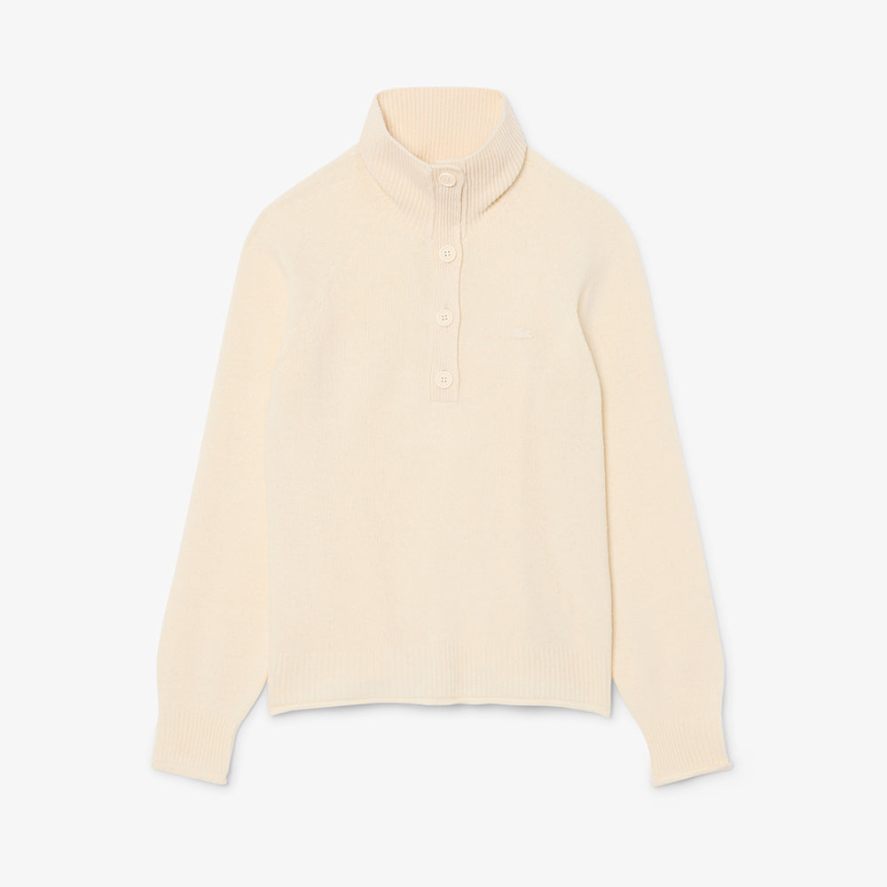 סווטשירט Wool High Neck נשים