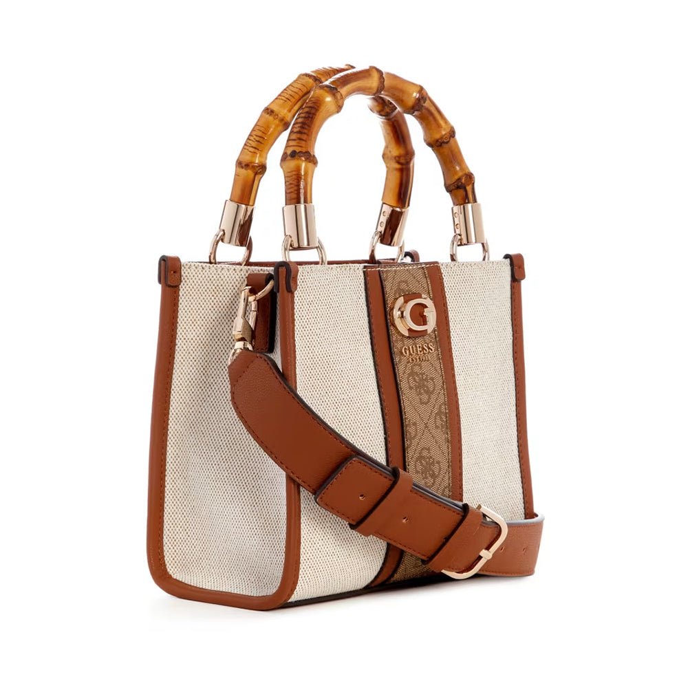 תיק Guess Kerima Bamboo 2 Comp Mini Tote נשים