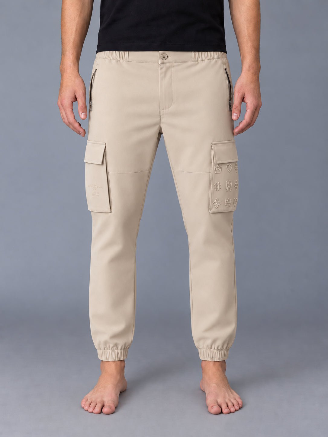 דגמ"ח אלדו מורו Embossed Logo Pocket גברים - am-AM24616-111-XS