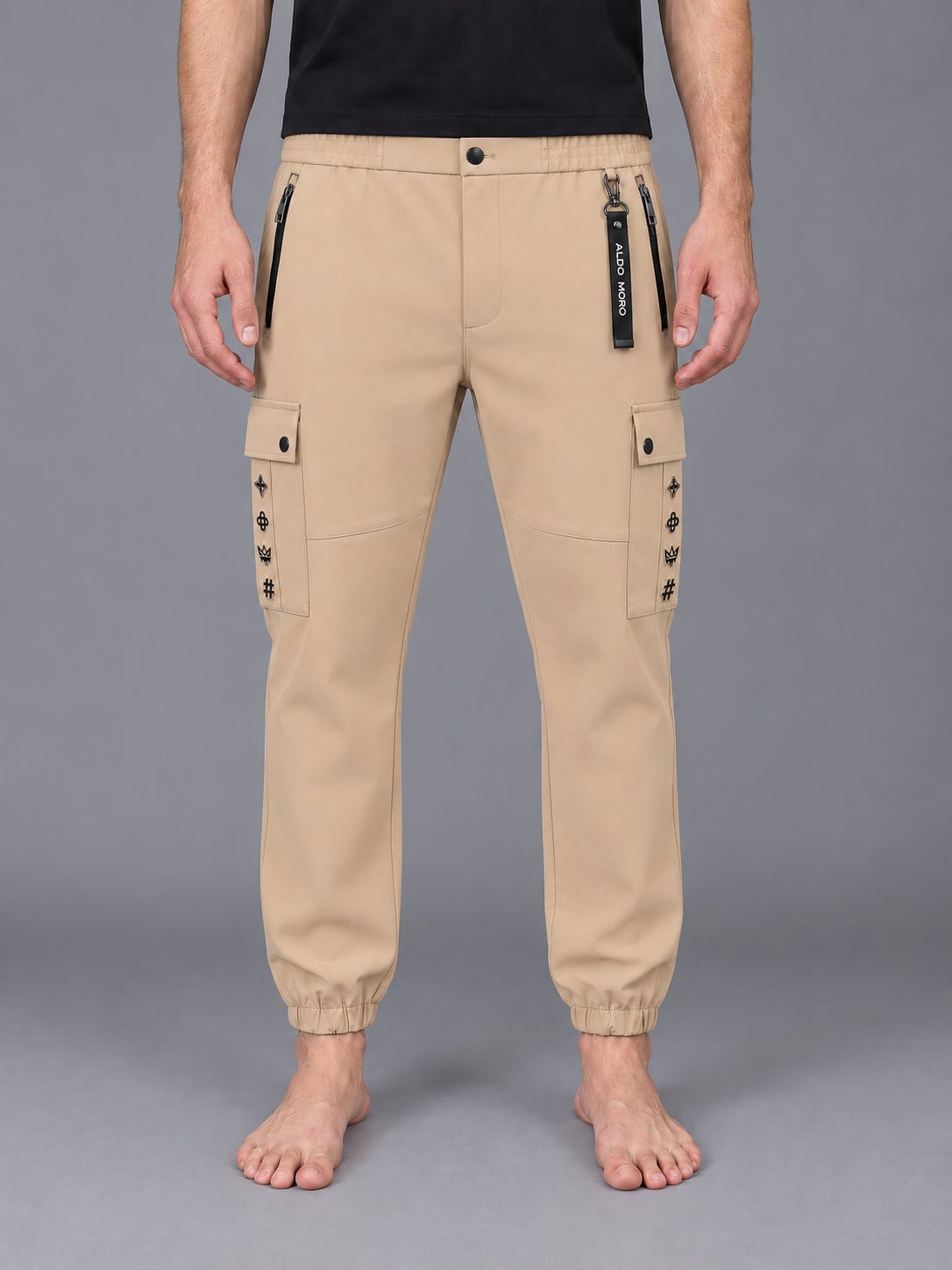 דגמ"ח אלדו מורו Pocket Embossed Logo גברים - am-AM25608-111-XS