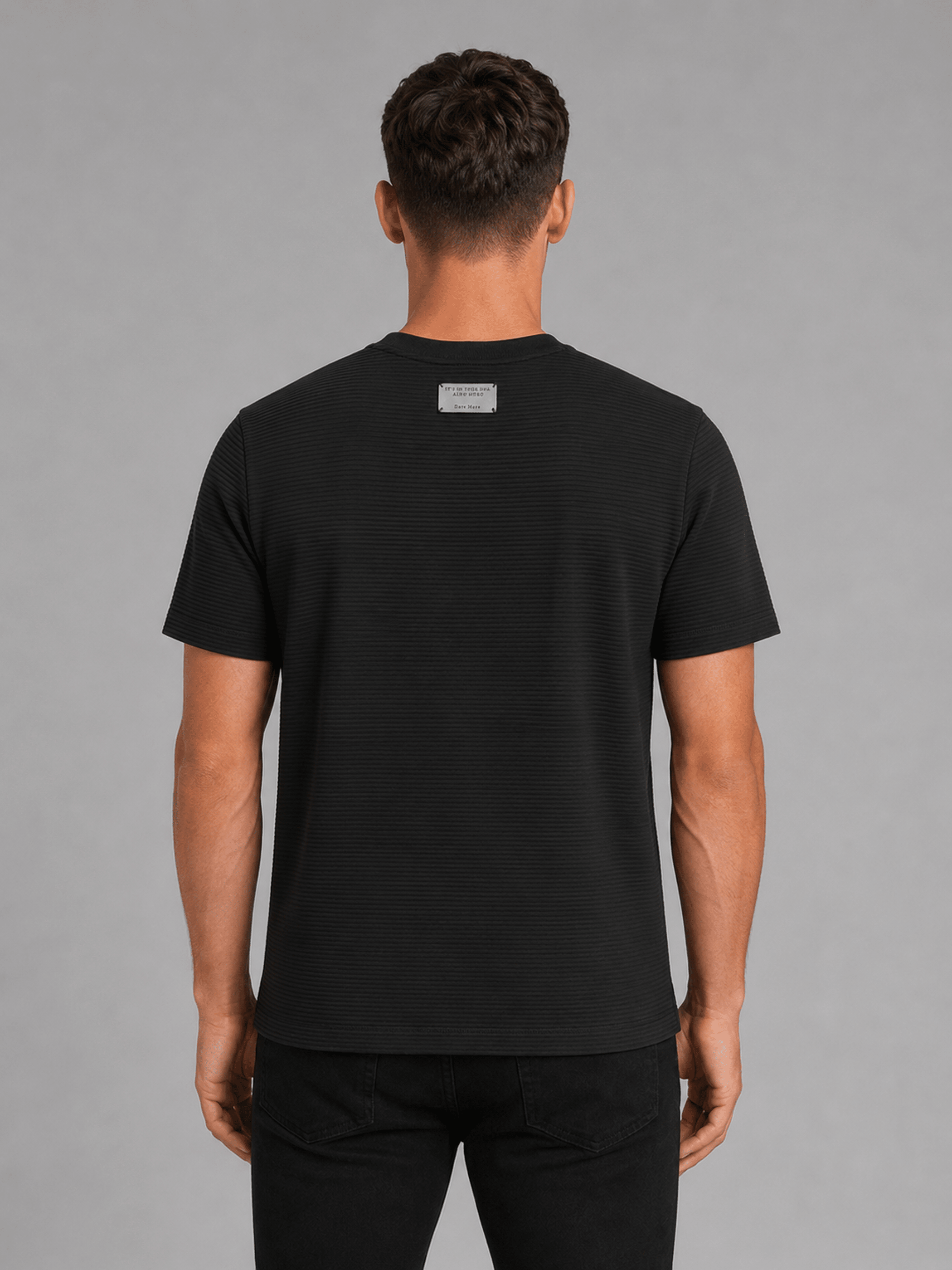 חולצת טישירט קצרה אלדו מורו Back Patch גברים