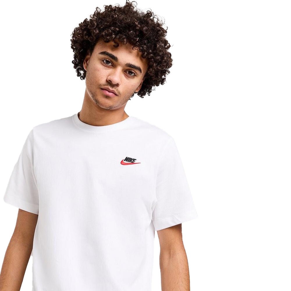 חולצת טישירט קצרה נייק Sportswear Club גברים