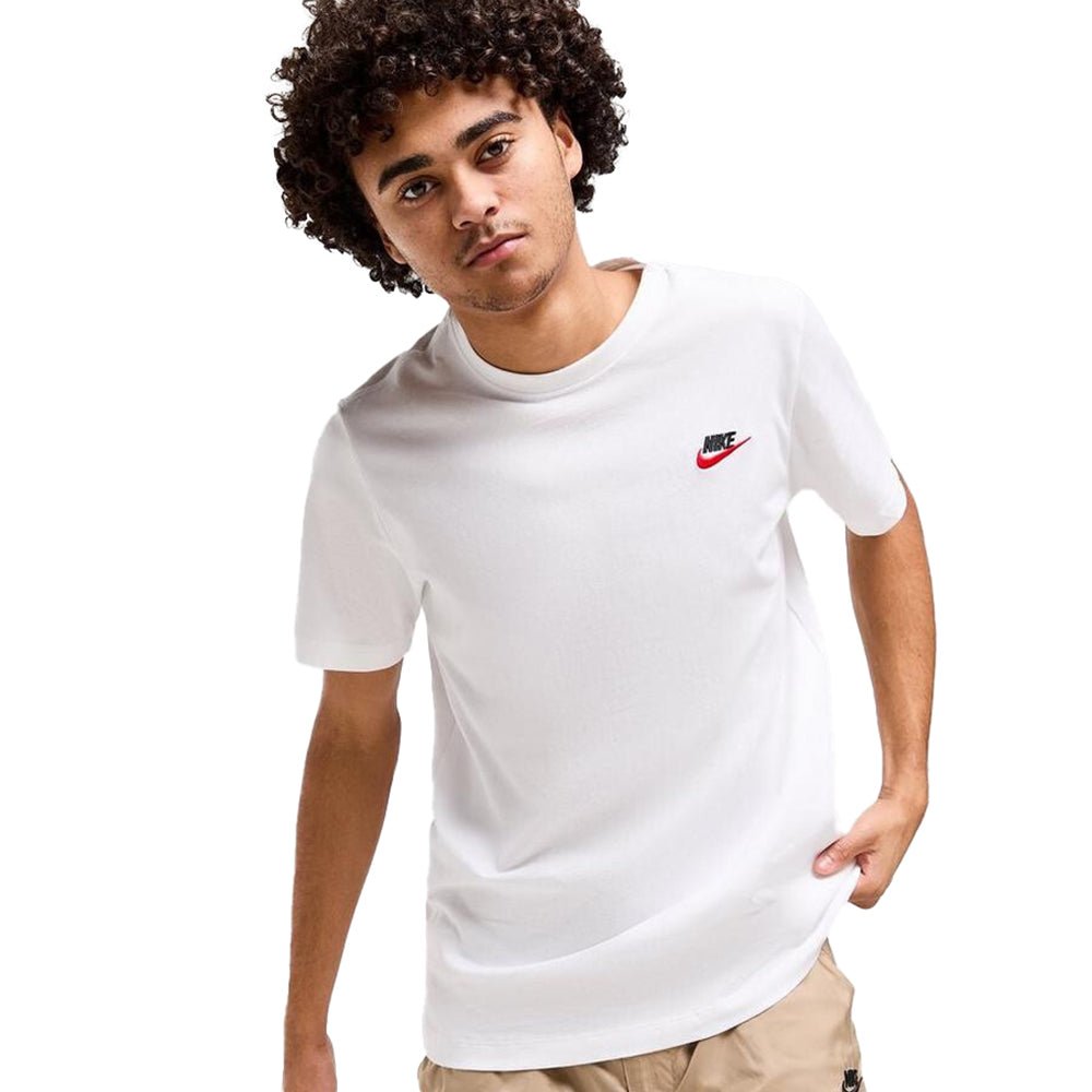 חולצת טישירט קצרה נייק Sportswear Club גברים
