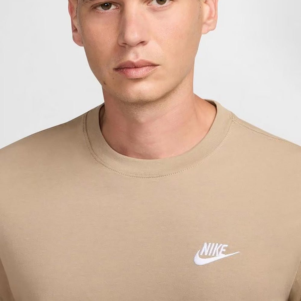 חולצת טישירט קצרה נייק Sportswear Club גברים