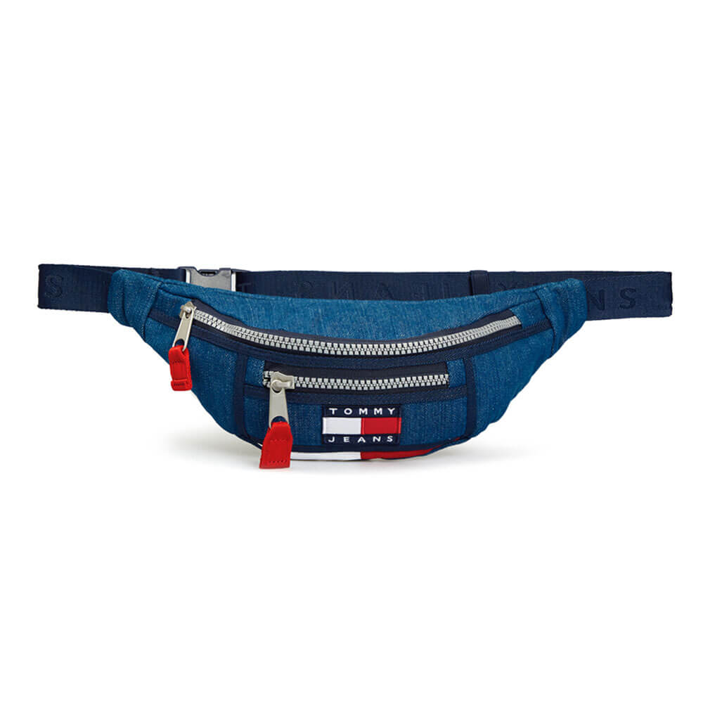 תיק פאוץ' טומי הילפיגר Heritage Bumbag Denim נשים