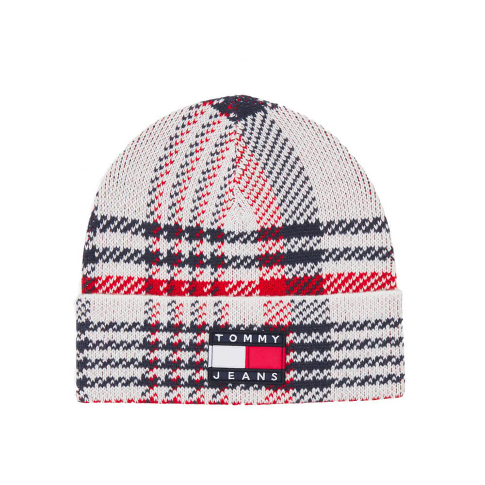 כובע גרב טומי הילפיגר Heritage Check Beanie נשים