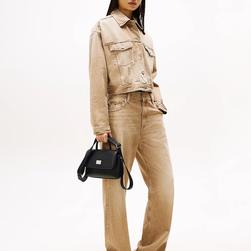 תיק טומי הילפיגר Top Handle Flap Crossbody נשים