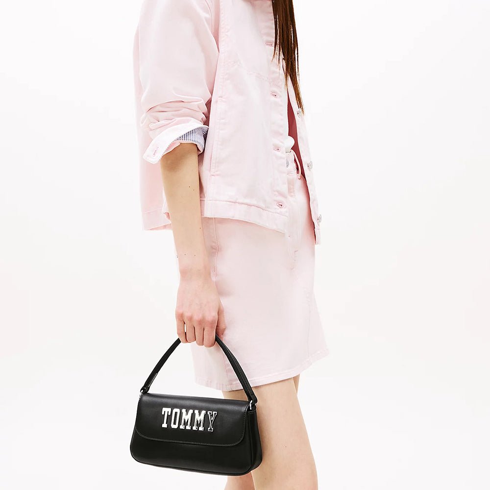 תיק טומי הילפיגר Top Handle Flap Crossbody נשים