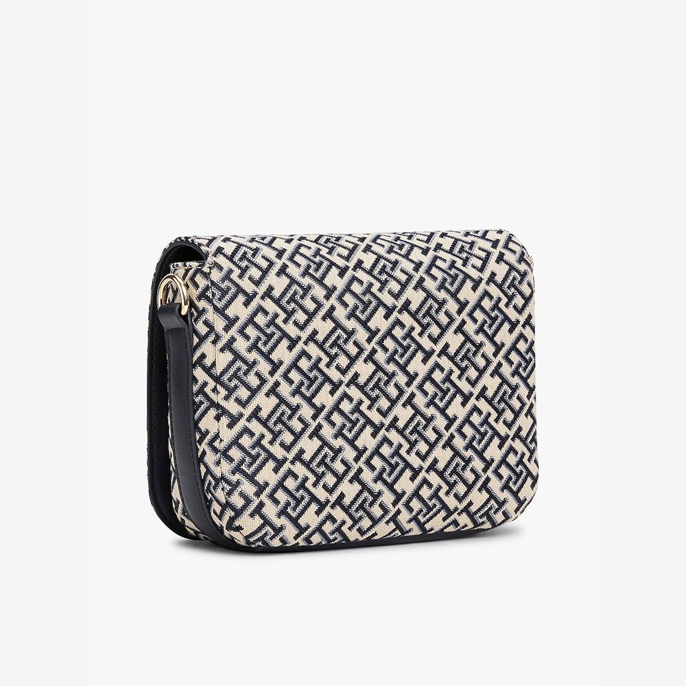 תיק טומי הילפיגר Th Monogram Jacquard Crossbody נשים