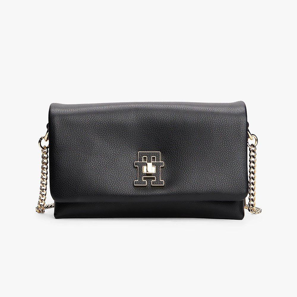 תיק טומי הילפיגר Modern Turn Lock Crossbody נשים