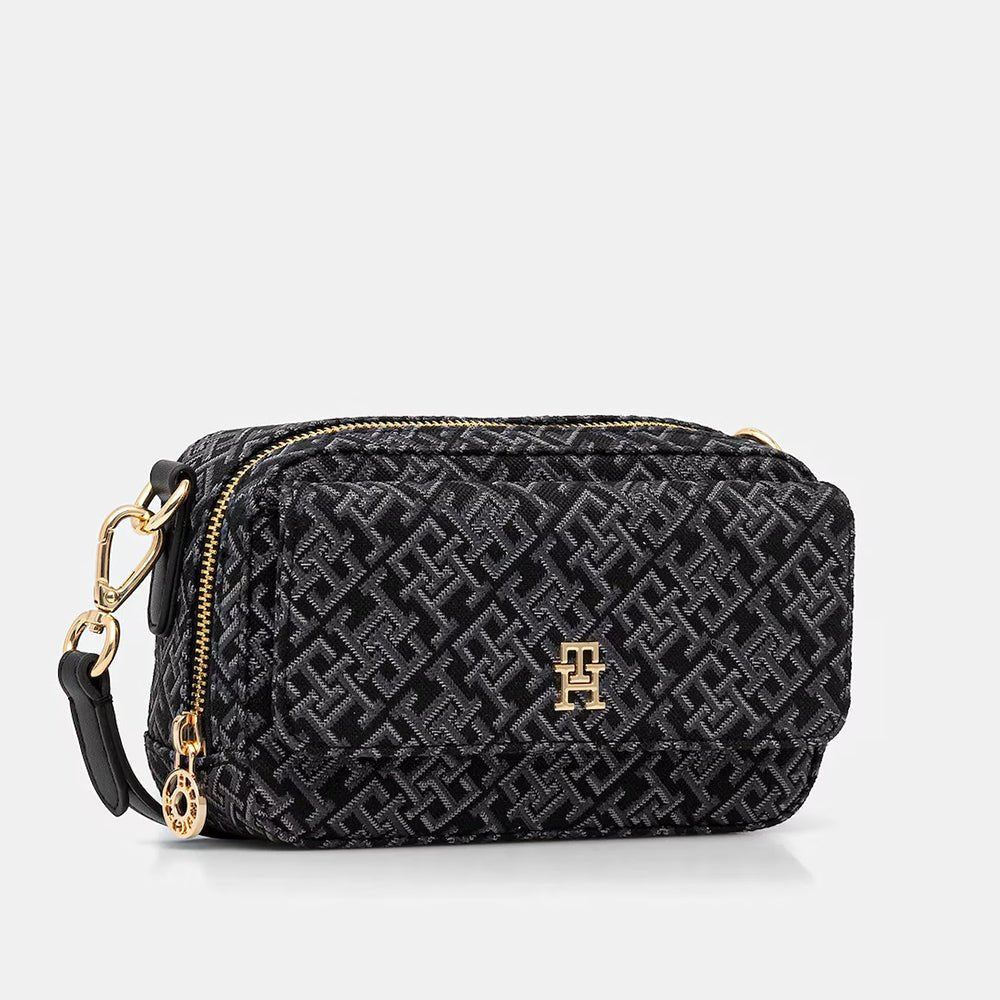 תיק טומי הילפיגר Icon Camera Jacquard נשים